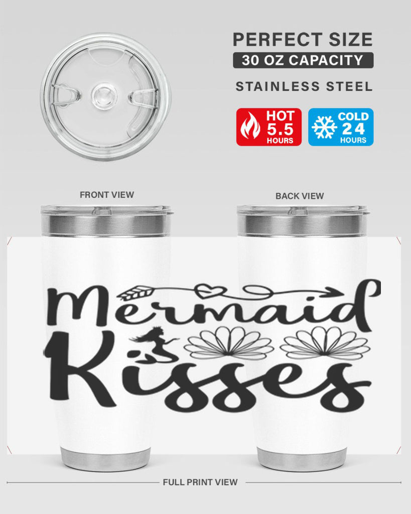 Mermaid Kisses design 427#- mermaid- Tumbler