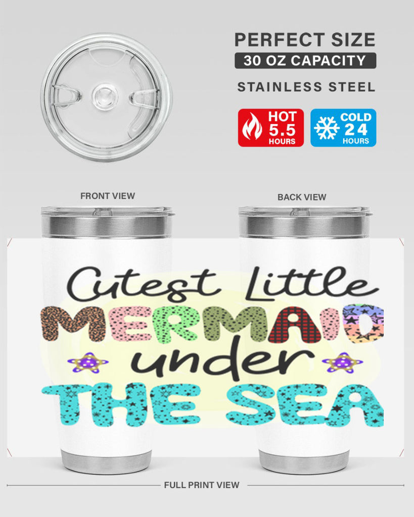 Mermaid Tshirt design 452#- mermaid- Tumbler