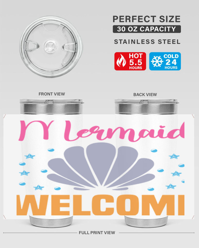 Mermaid Welcome Design 467#- mermaid- Tumbler