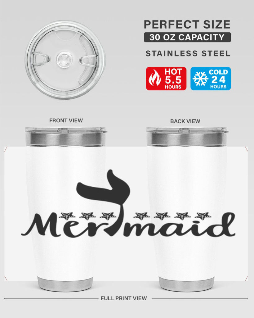 Mermaid design 451#- mermaid- Tumbler