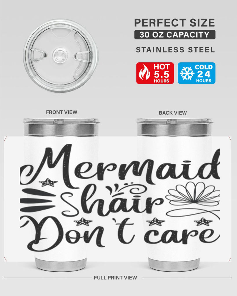 Mermaid hair dont care 415#- mermaid- Tumbler