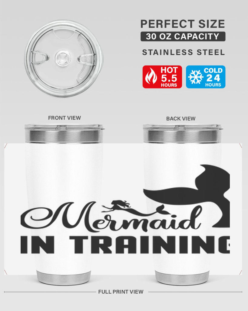 Mermaid in training 423#- mermaid- Tumbler