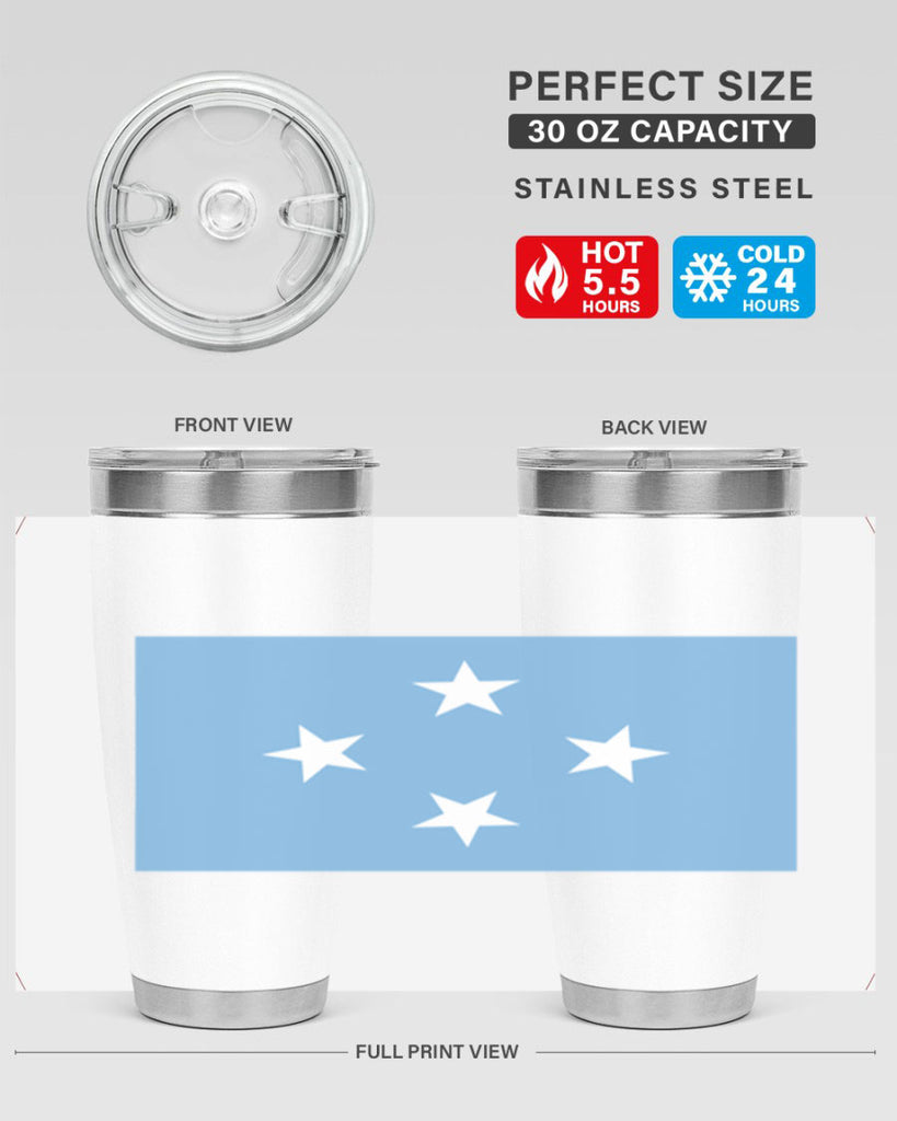 Micronesia 86#- world flags- Tumbler