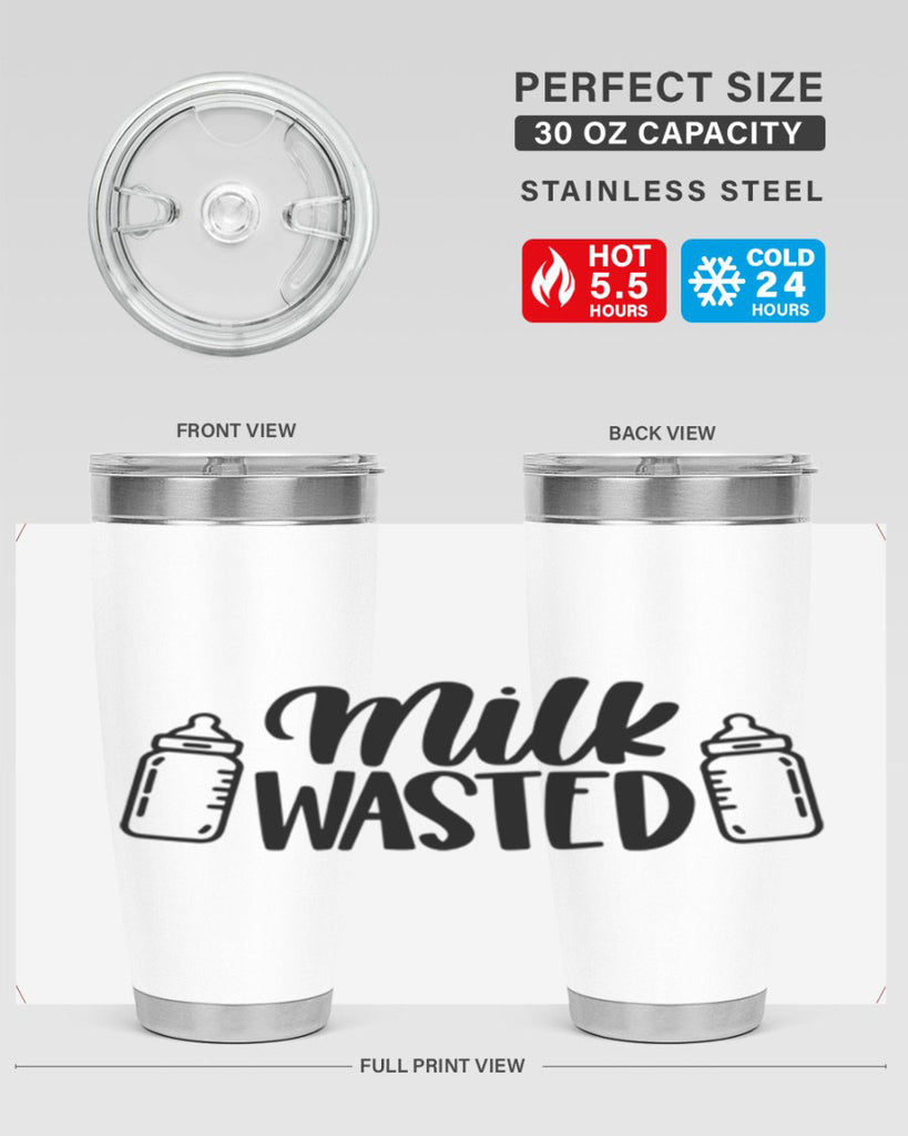 Milk Wasted Style 47#- baby- tumbler