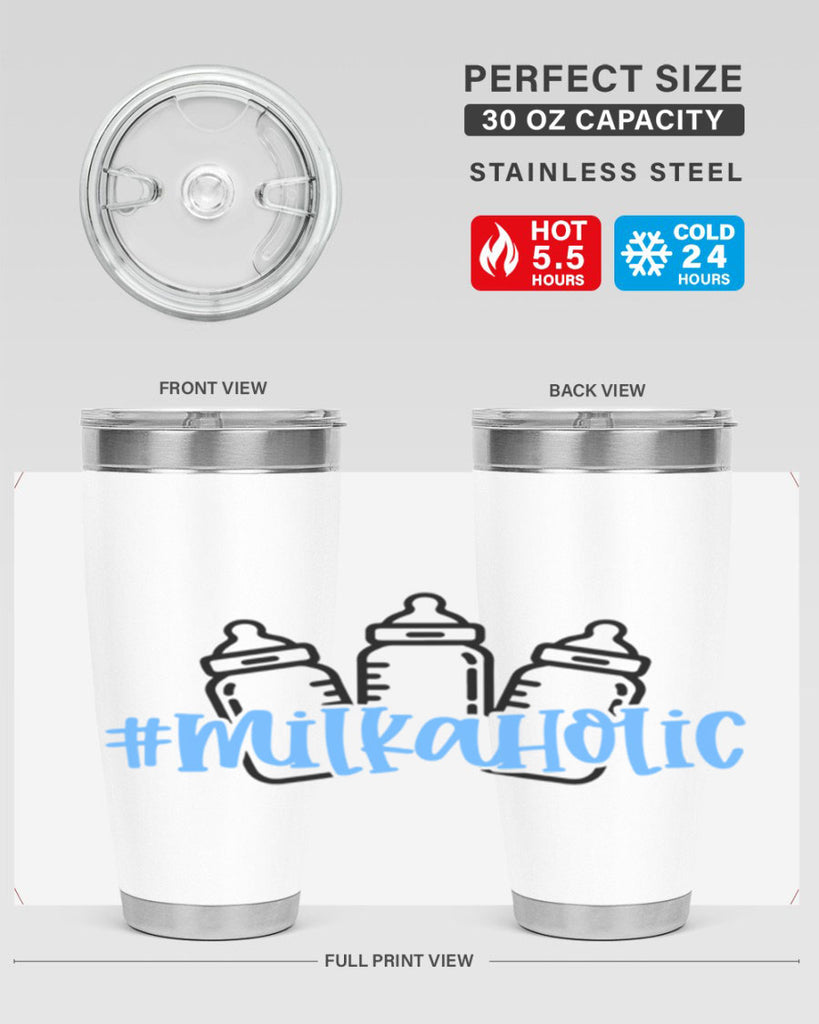 Milkaholic Style 46#- baby- tumbler
