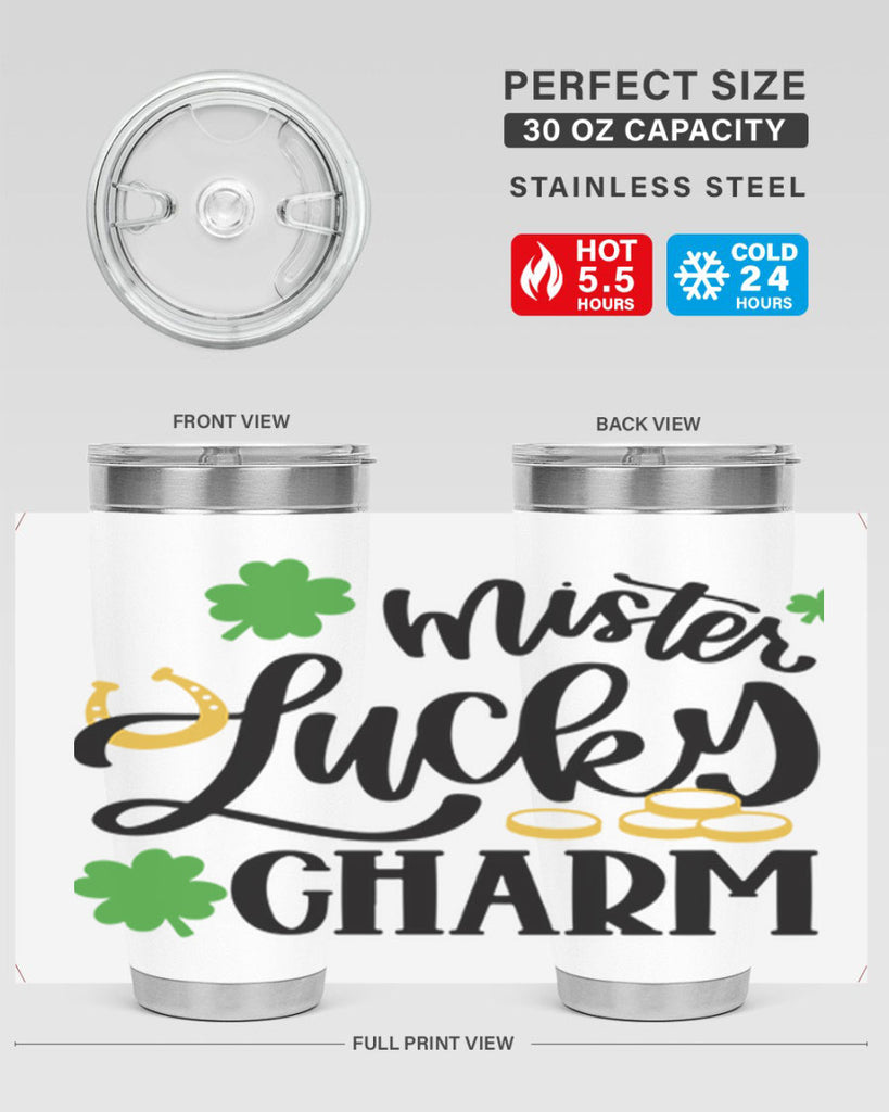 Mister Lucky Charm Style 46#- St Patricks Day- Tumbler