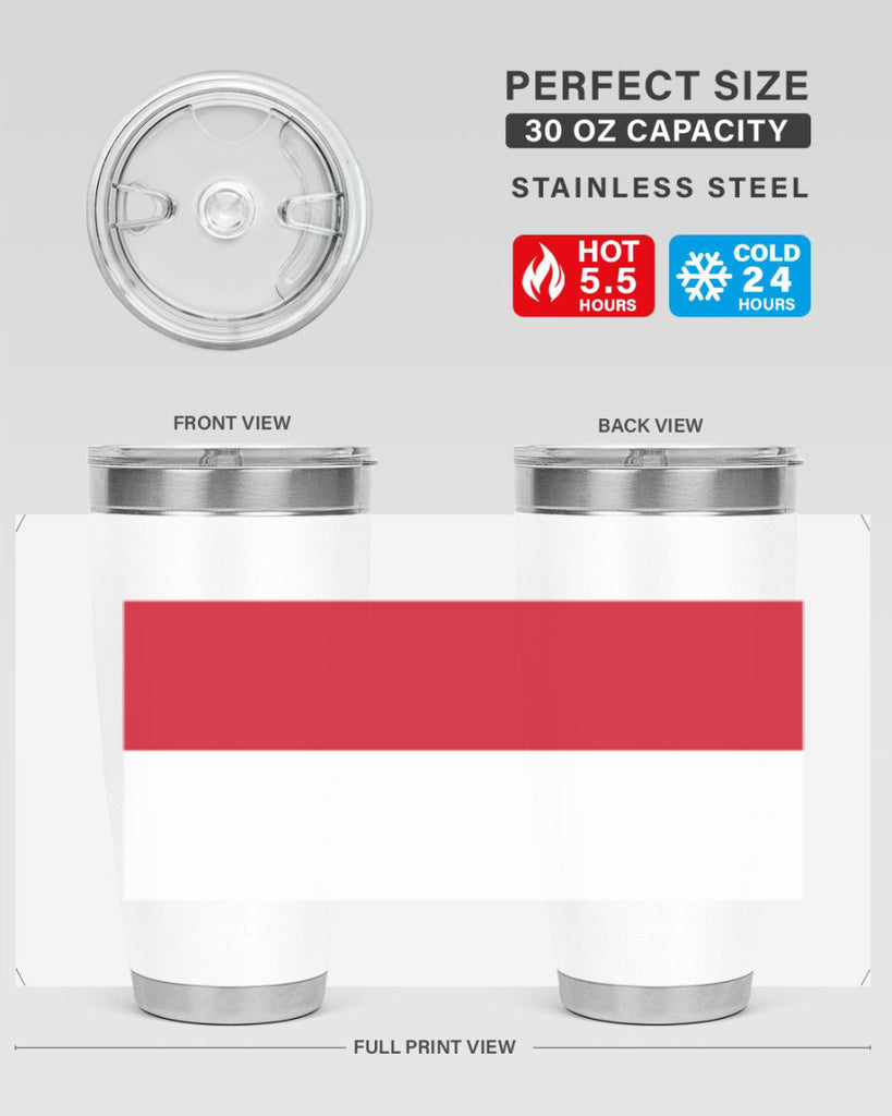 Monaco 84#- world flags- Tumbler