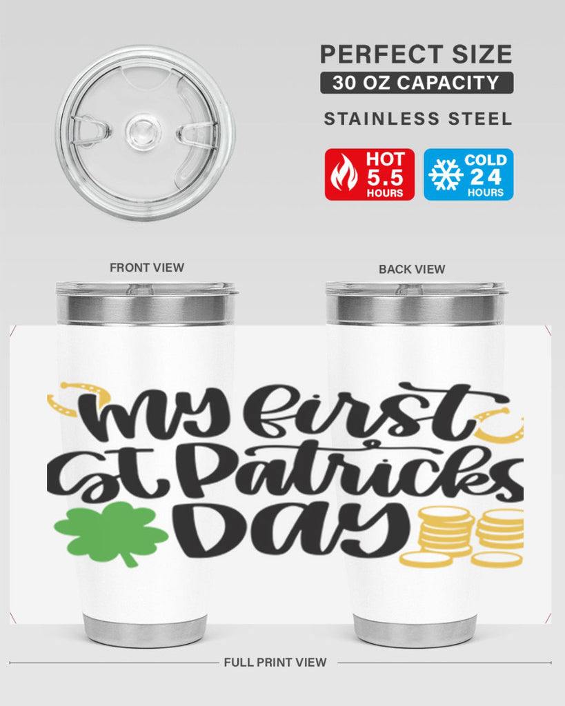 My First St Patricks Day Style 44#- St Patricks Day- Tumbler