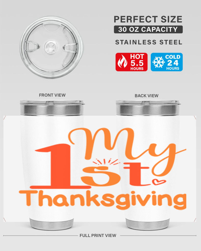 My st Thanksgiving Design 431#- fall- Tumbler