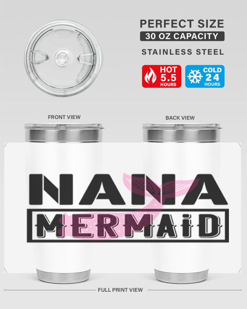 Nana mermaid 517#- mermaid- Tumbler