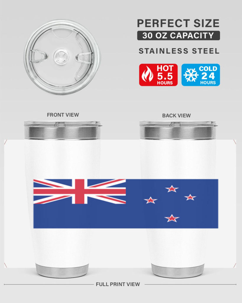 New Zealand 74#- world flags- Tumbler