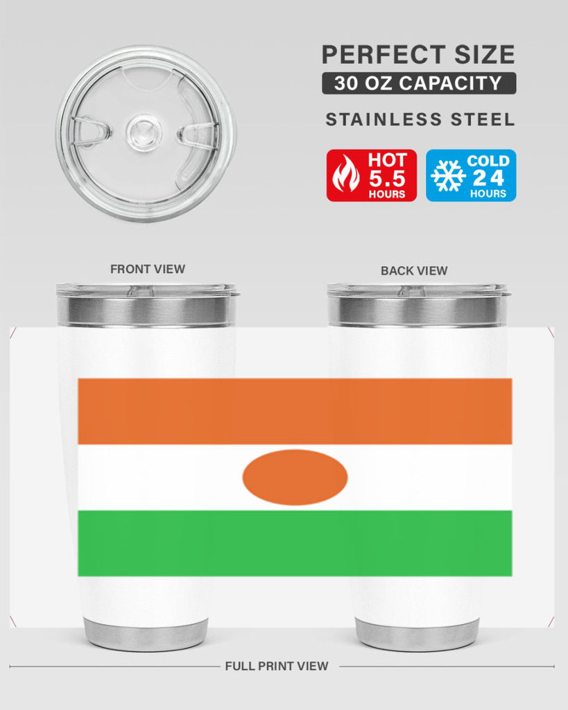 Niger 72#- world flags- Tumbler