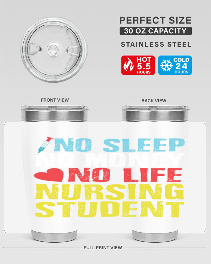 No Sleep Style 290#- nurse- tumbler