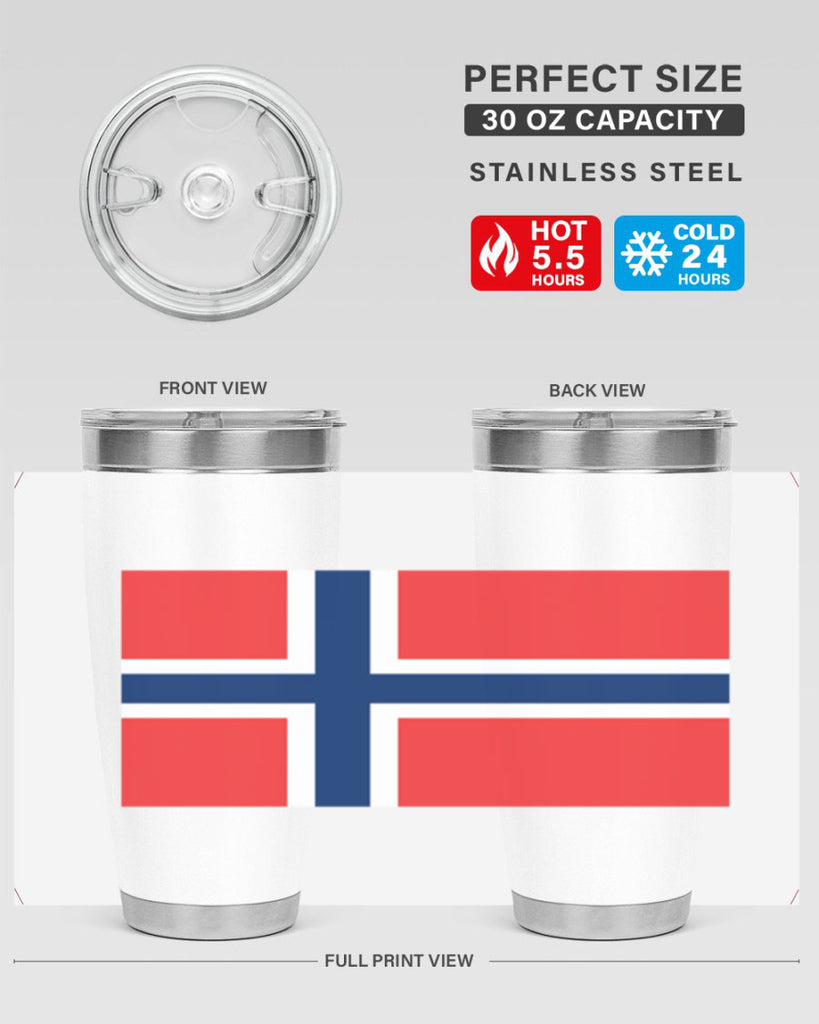 Norway 68#- world flags- Tumbler