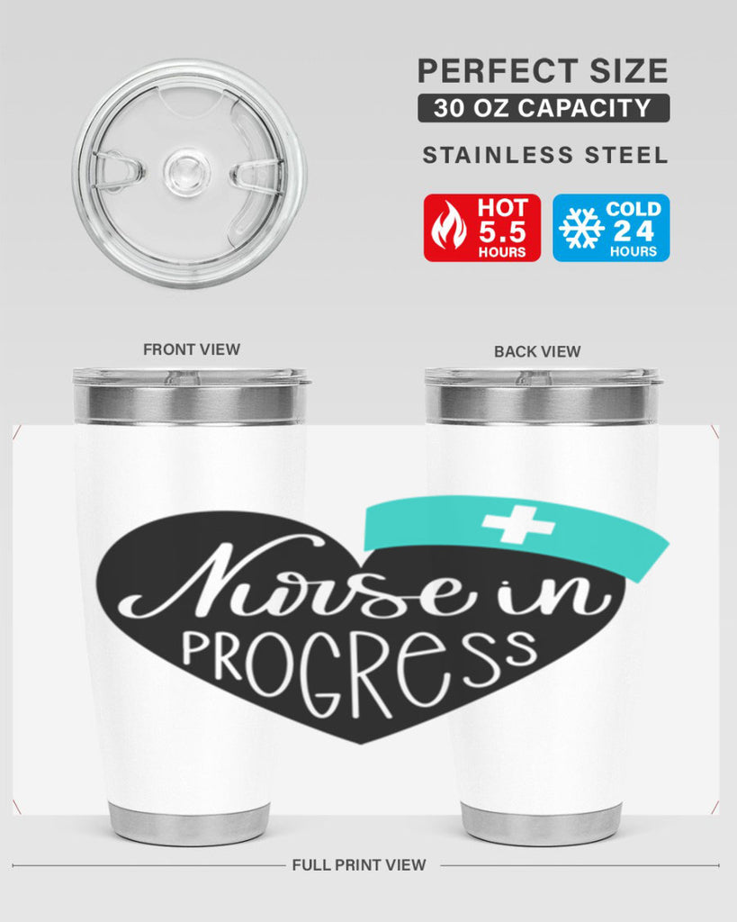 Nurse In Progress Style Style 112#- nurse- tumbler