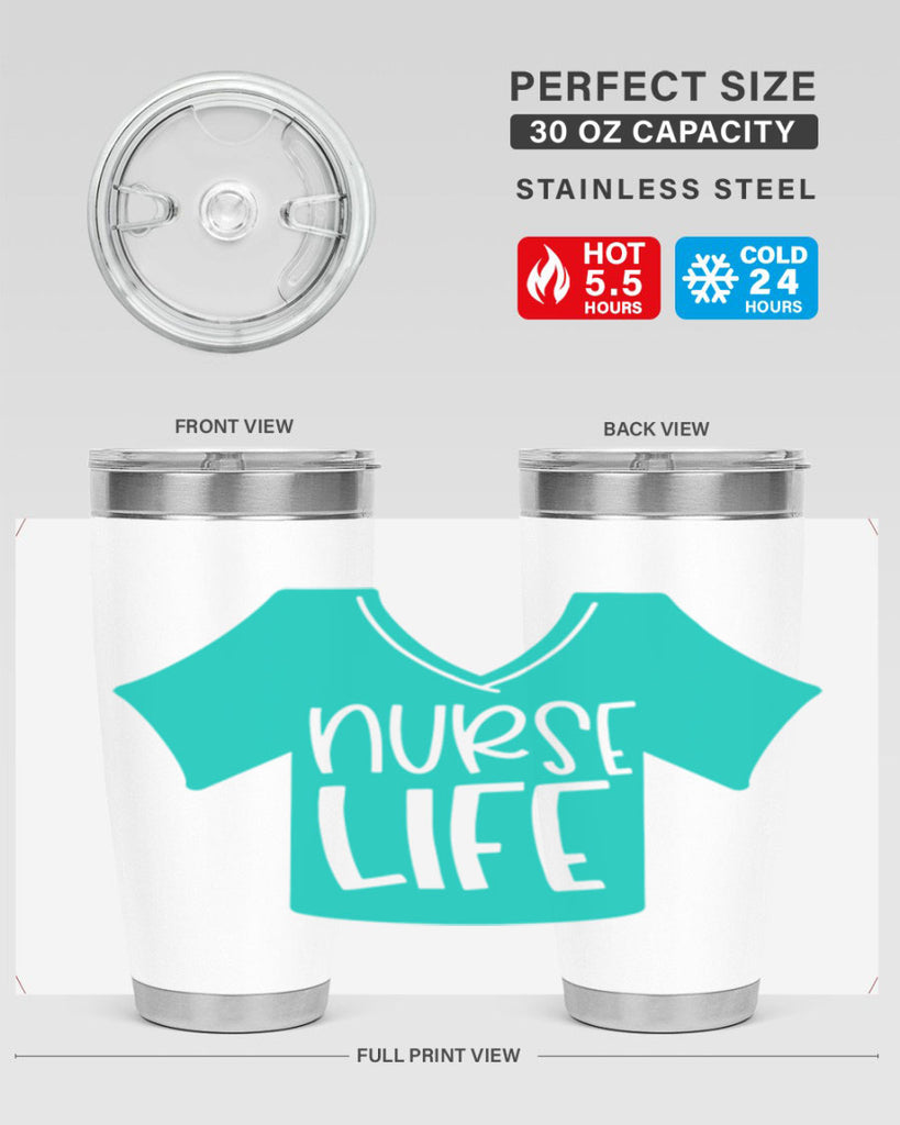 Nurse Life Style Style 105#- nurse- tumbler