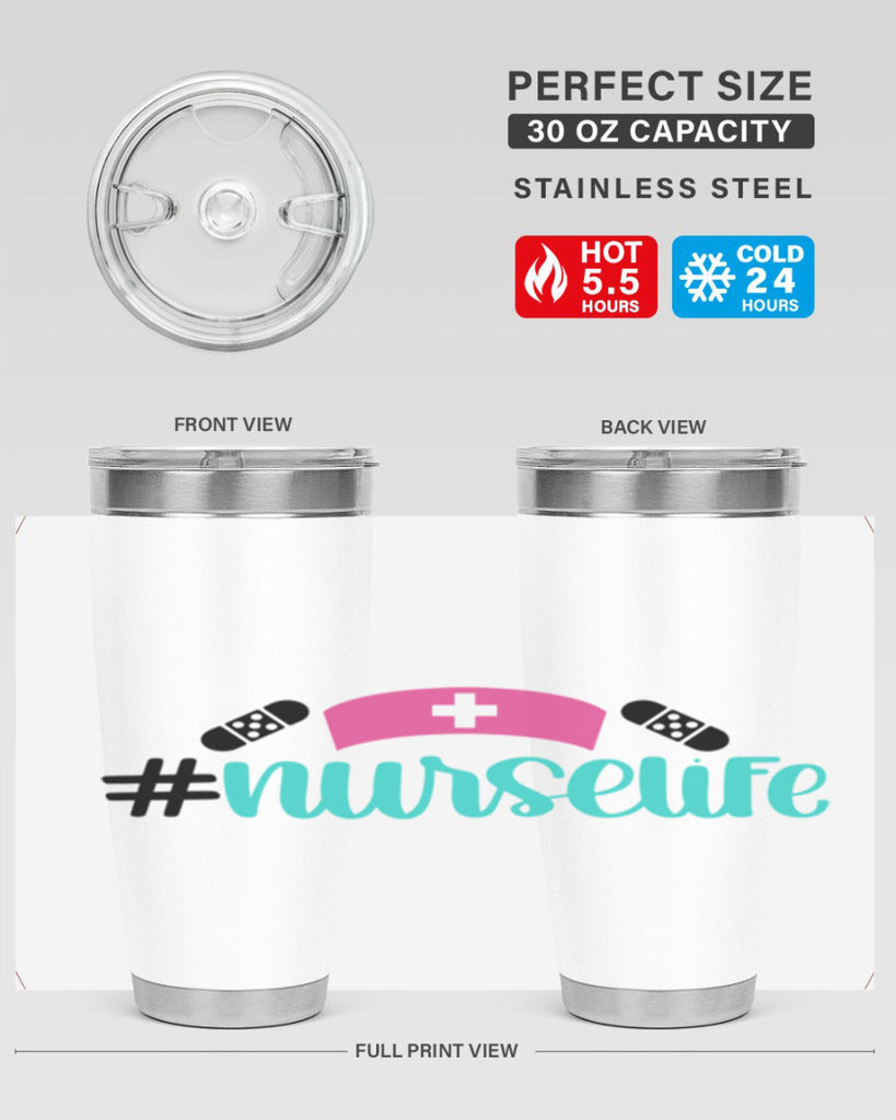Nurse Life Style Style 107#- nurse- tumbler