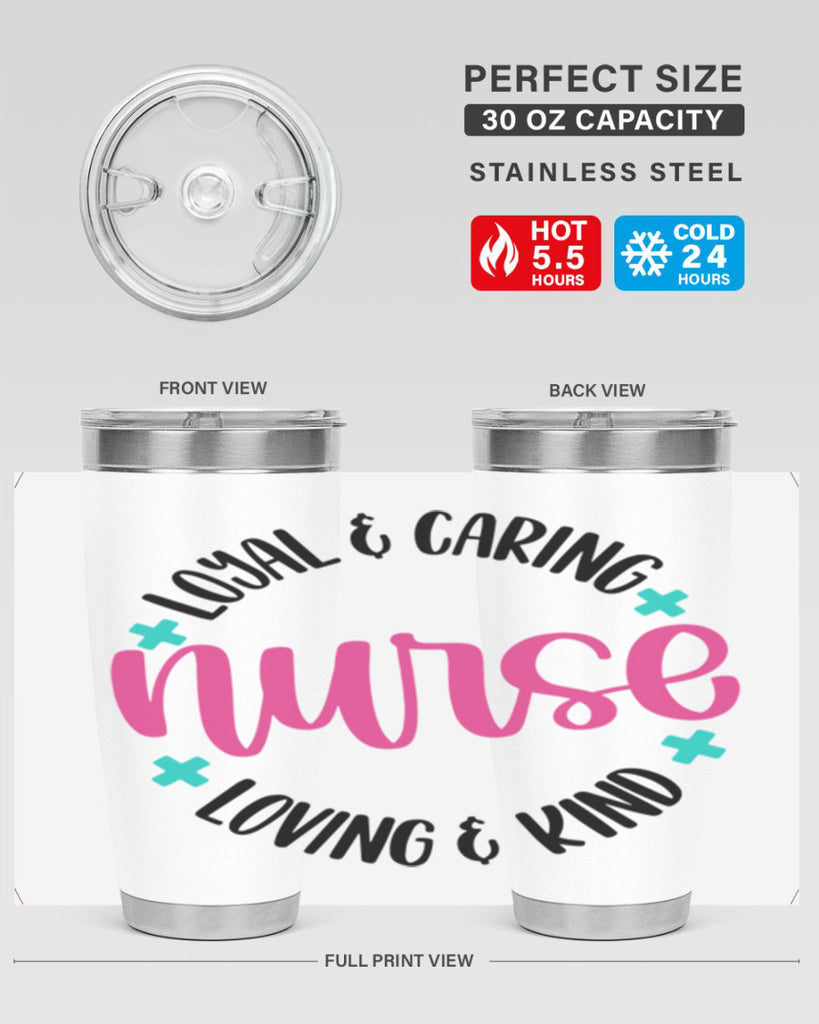 Nurse Loyal Caring Style Style 104#- nurse- tumbler