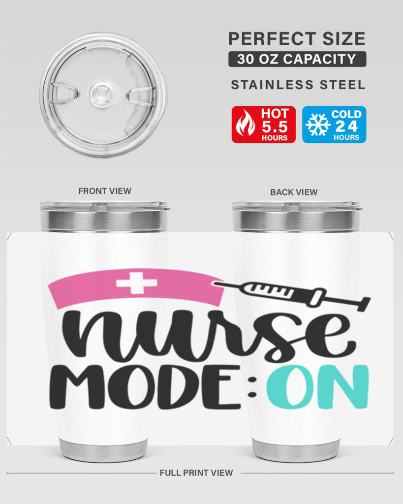 Nurse Mode ON Style Style 102#- nurse- tumbler