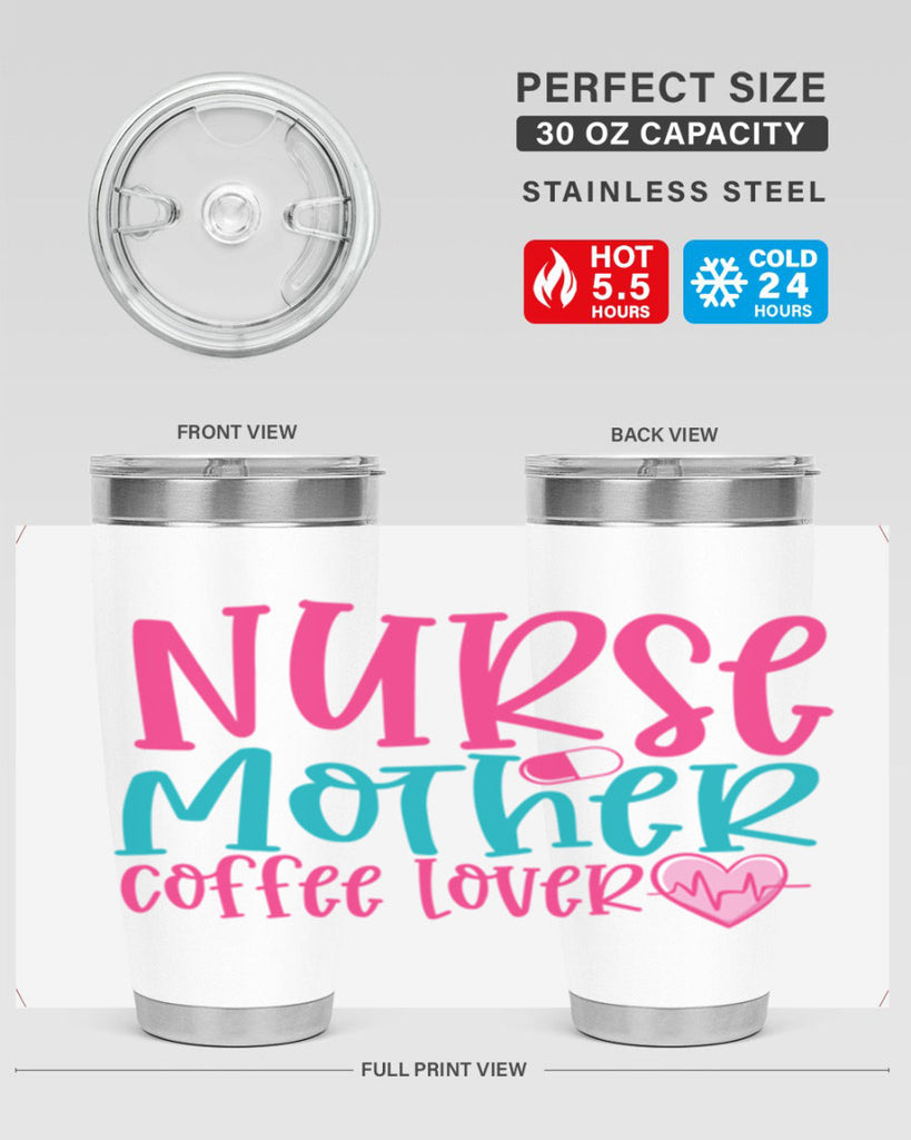 Nurse Mother Coffee Lover Style Style 99#- nurse- tumbler