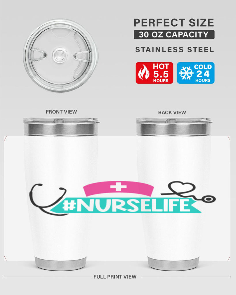 Nurselife Style Style 92#- nurse- tumbler