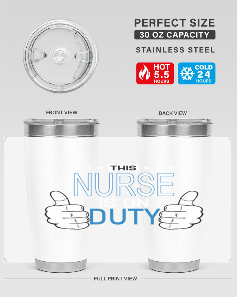 NursetransperntPNG Style 400#- nurse- tumbler