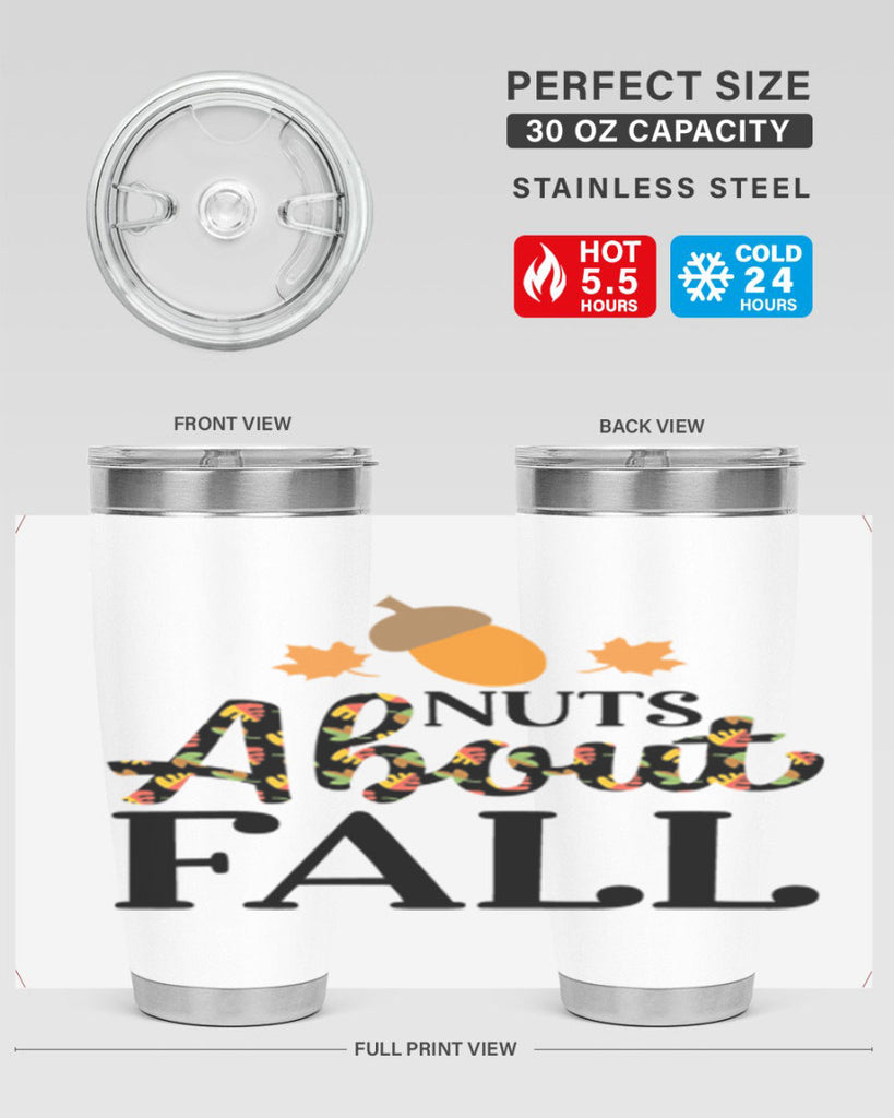 Nutsaboutfall 447#- fall- Tumbler