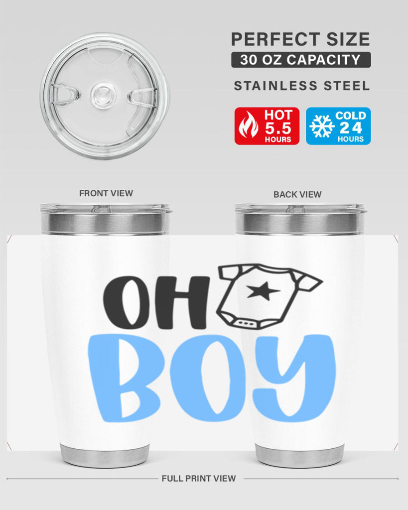 Oh Boy Style 35#- baby- tumbler