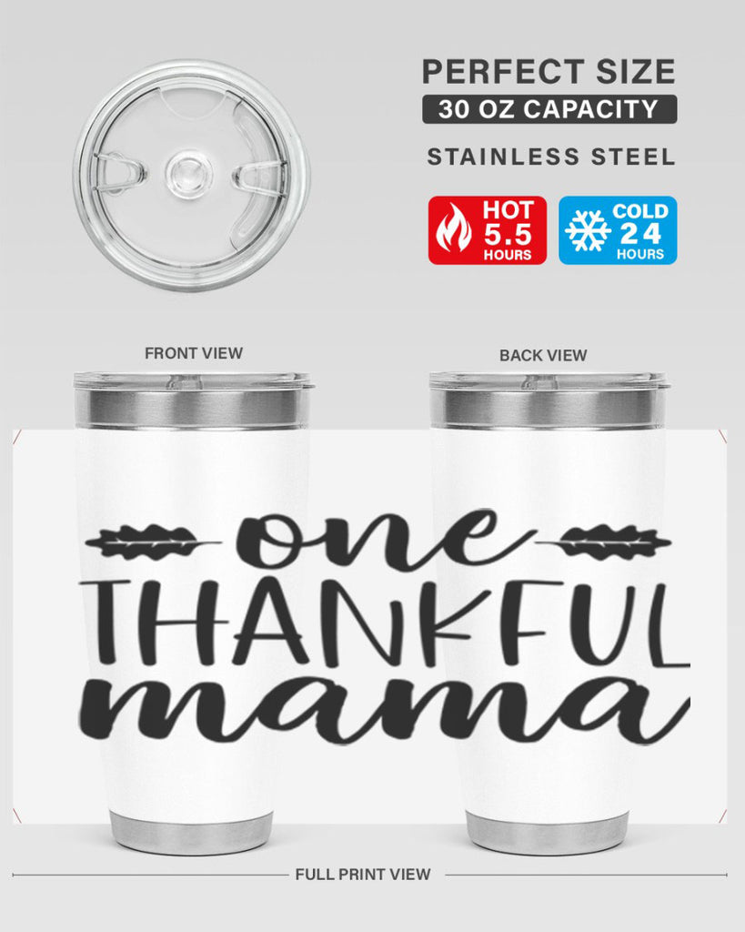 One Thankful Mama 464#- fall- Tumbler