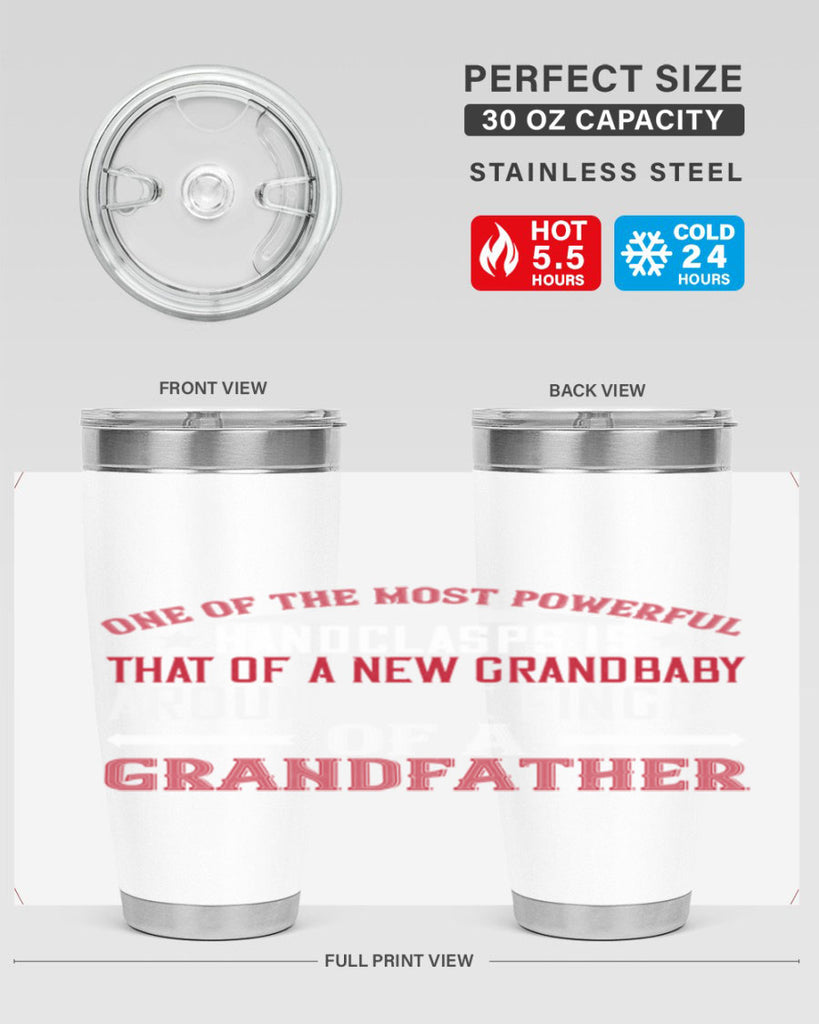 One of the most powerful handclasps 69#- grandpa - papa- Tumbler