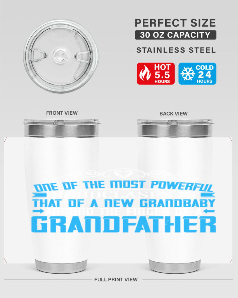 One of the most powerful handclasps is that of a new grandbaby 76#- grandpa - papa- Tumbler