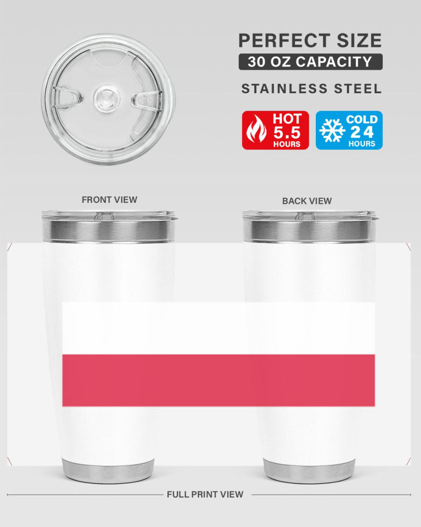 Poland 58#- world flags- Tumbler