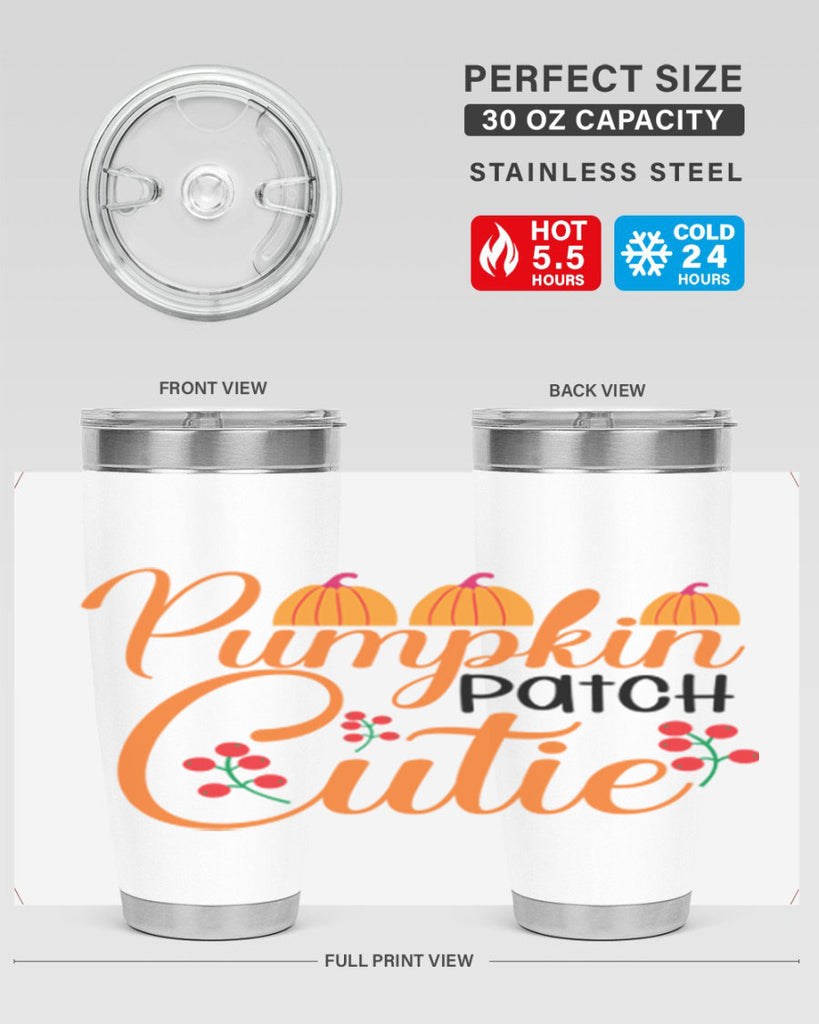 Pumpkin Patch Cutie 529#- fall- Tumbler