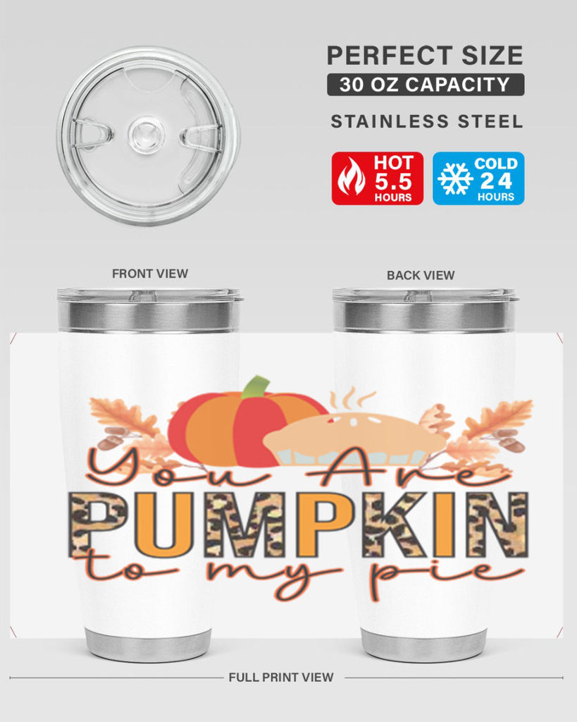 Pumpkin Pie Fall 531#- fall- Tumbler