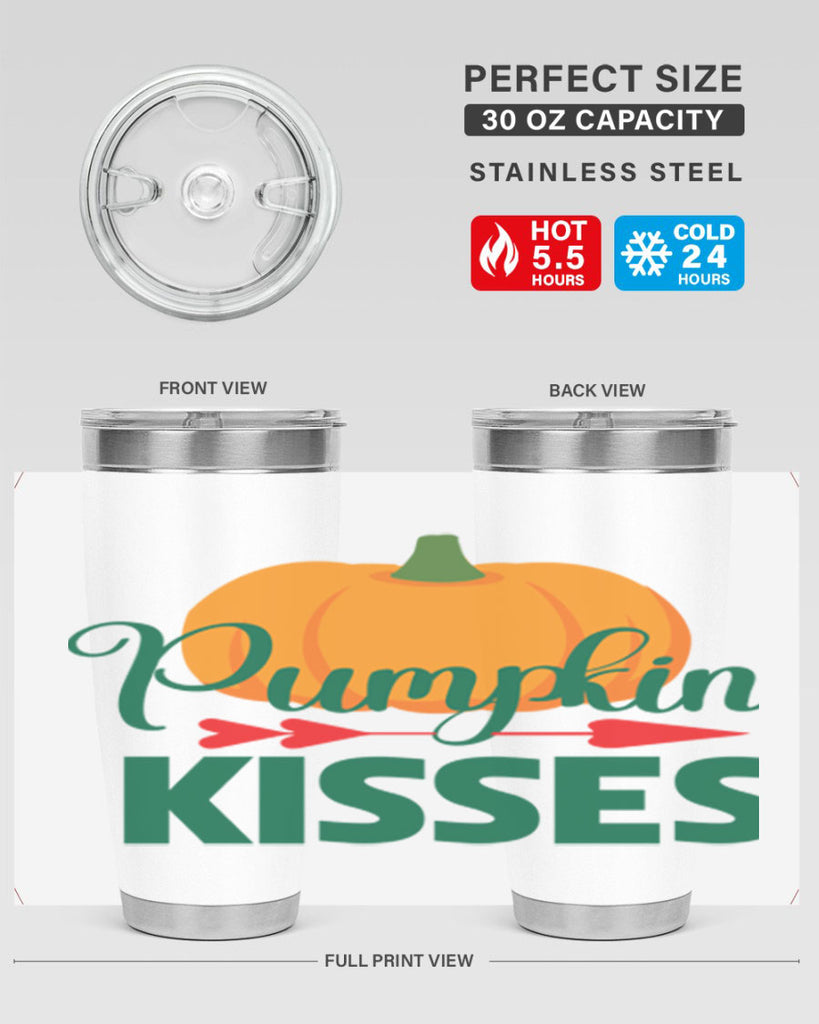 PumpkinKisses 562#- fall- Tumbler