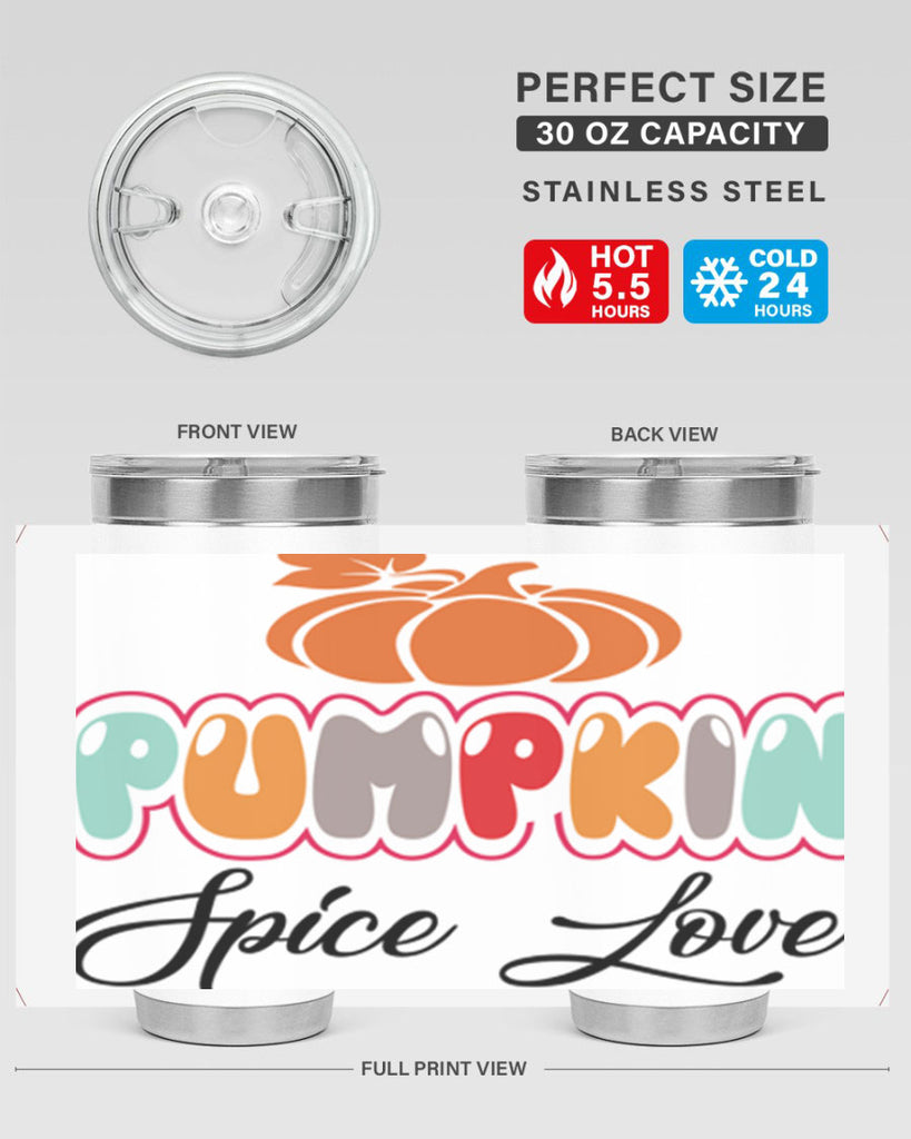 PumpkinSpiceLoverdesign 570#- fall- Tumbler