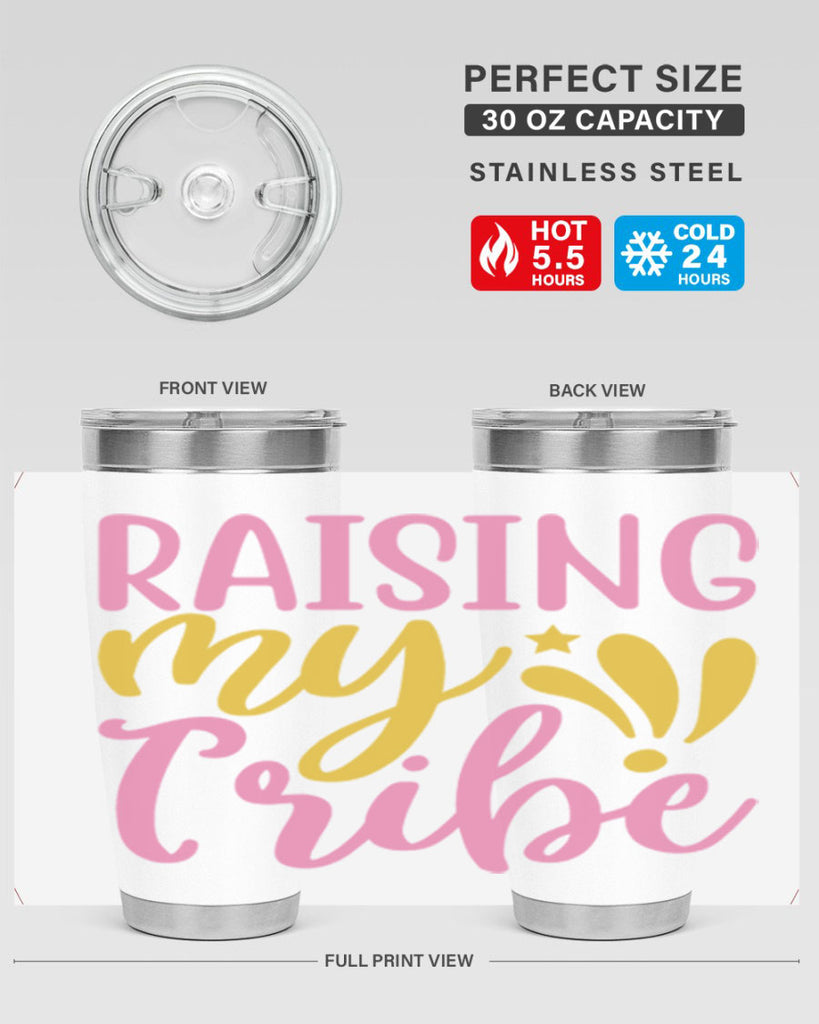 RAISING MY TRIBE Style 5#- summer- Tumbler