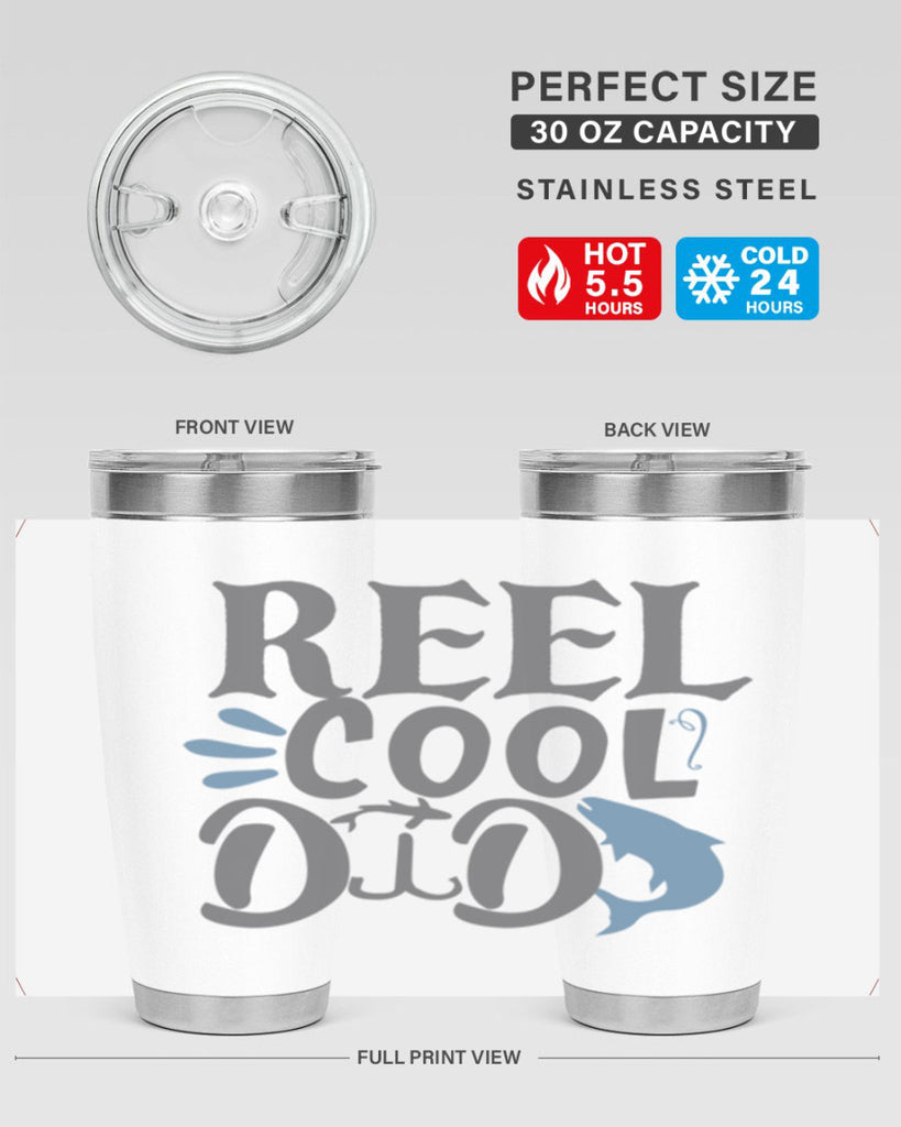 Reel Cool Dad 68#- dad- Tumbler