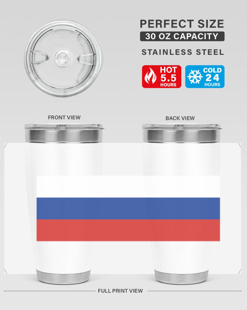 Russia 54#- world flags- Tumbler