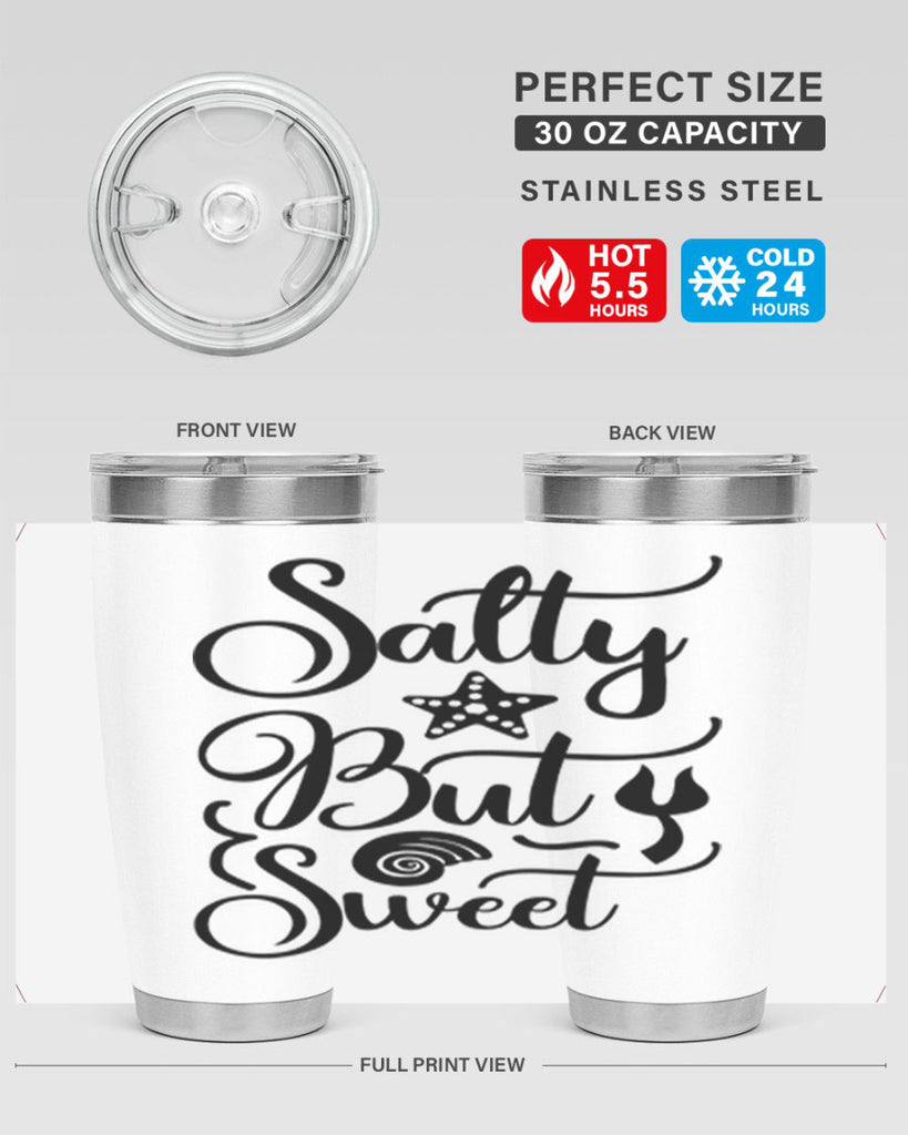 Salty but sweet design 571#- mermaid- Tumbler