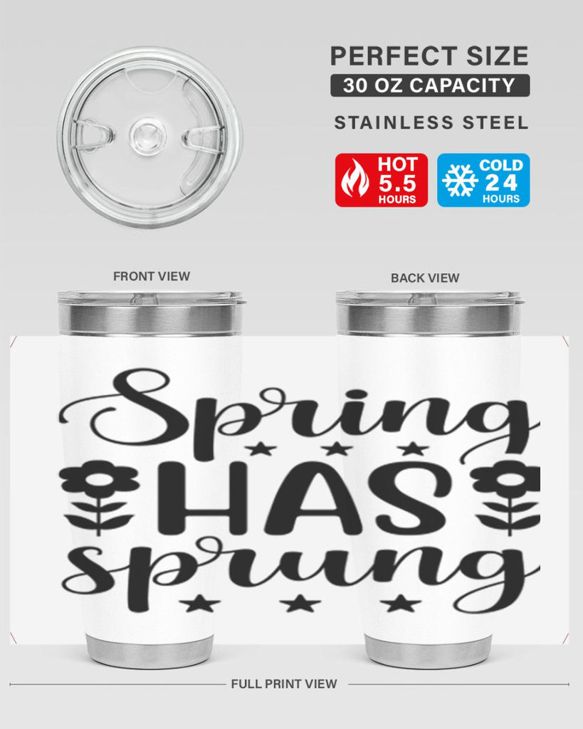 Spring has sprung  491#- spring- Tumbler
