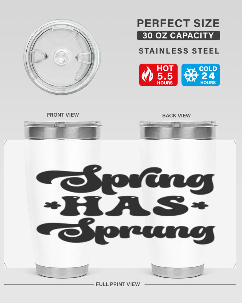Spring has sprung  492#- spring- Tumbler