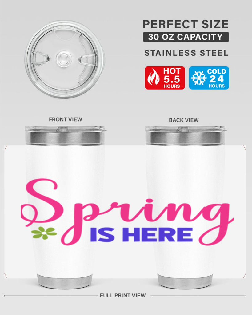 Spring is Here 455#- spring- Tumbler