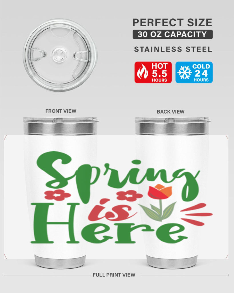 Spring is Here 497#- spring- Tumbler