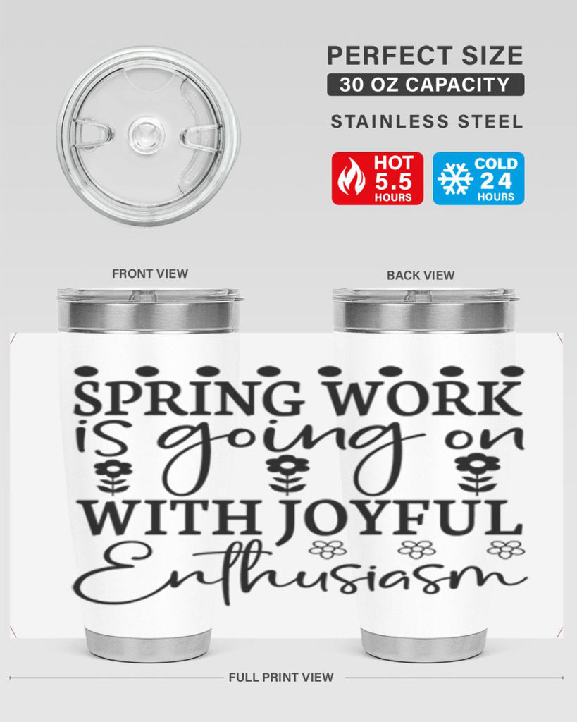 Spring work is going on 521#- spring- Tumbler