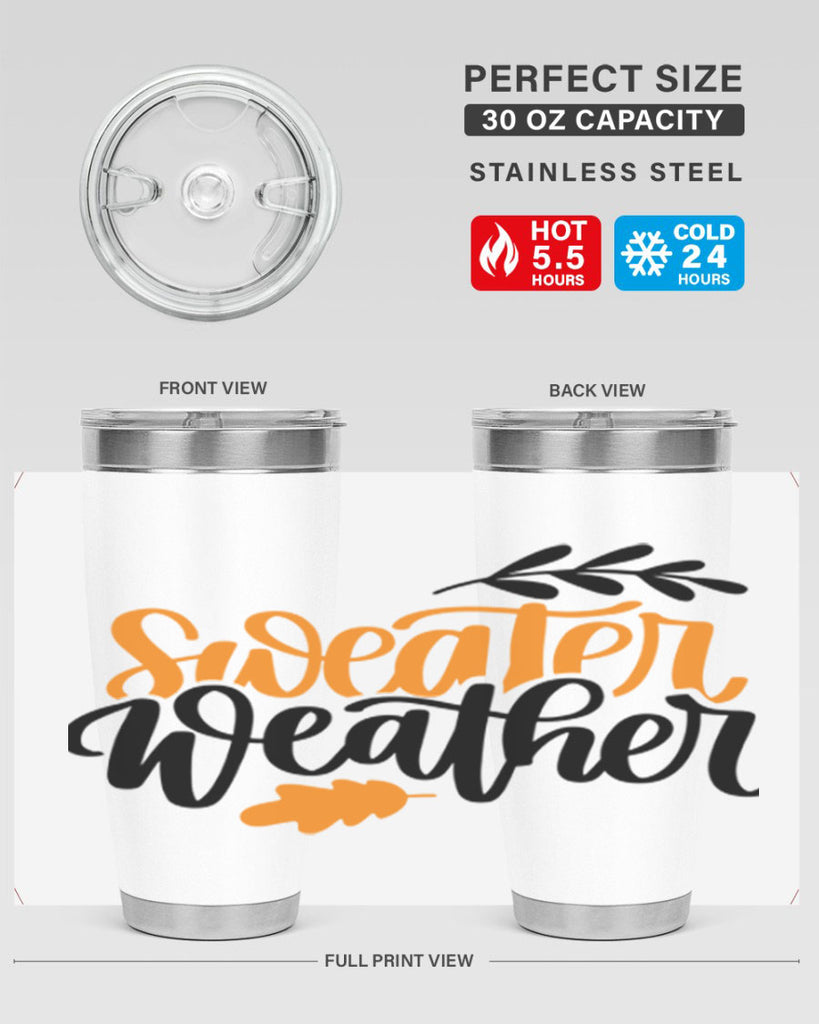 Sweater Weather 510#- fall- Tumbler