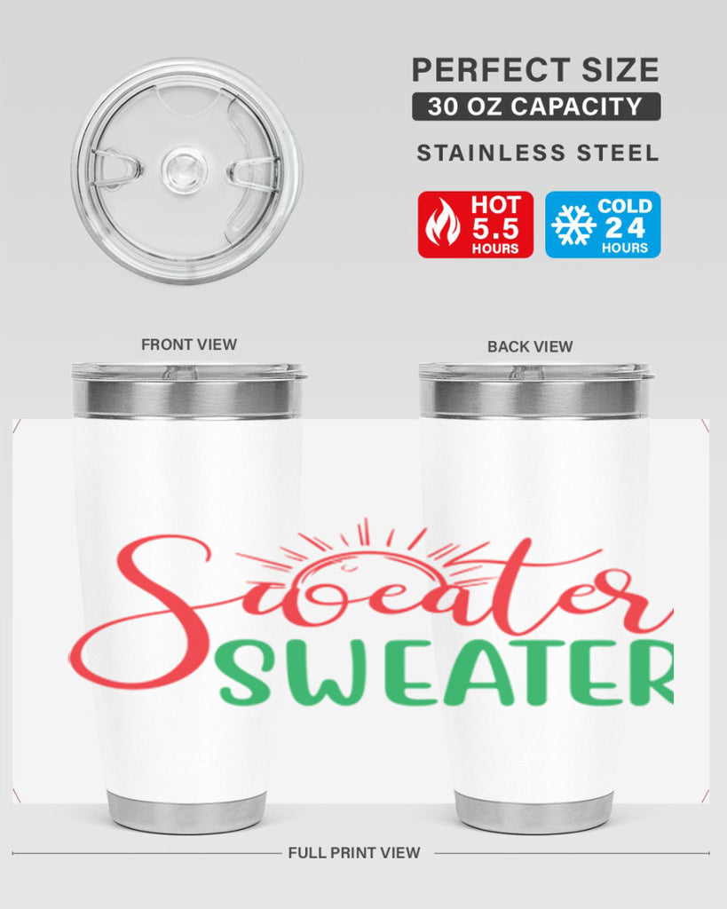 Sweater Weather 583#- fall- Tumbler