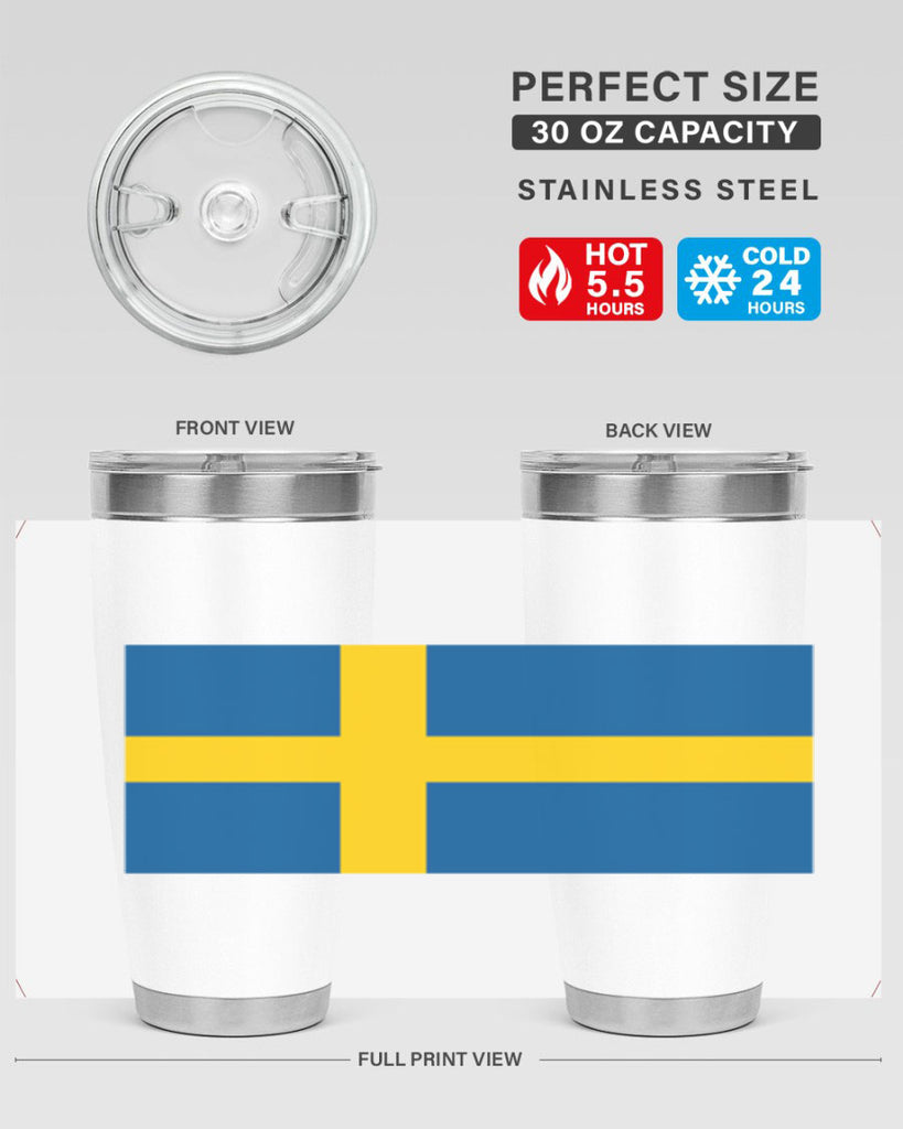 Sweden 29#- world flags- Tumbler