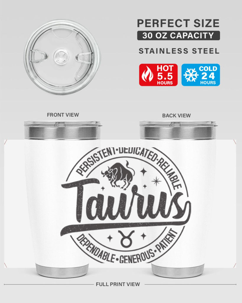 Taurus 494#- zodiac- Tumbler