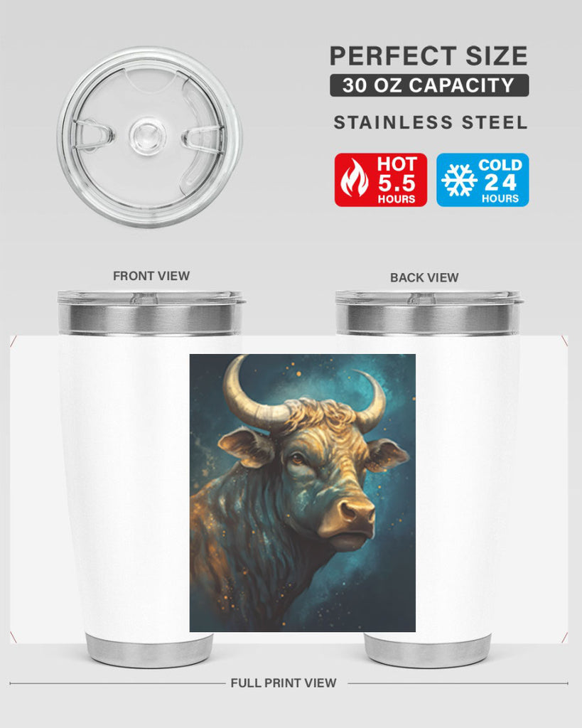 Taurus 55#- zodiac- Tumbler